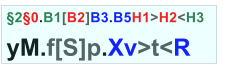 20.B1[B2]B3.B5H1>H2<H3     yM.f[S]p.Xv>t<R